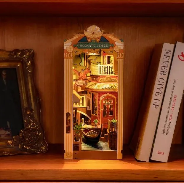Serre-livre "BookNook" Venise romantique