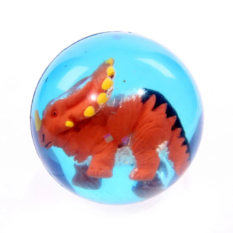Balle rebondissante dinosaure