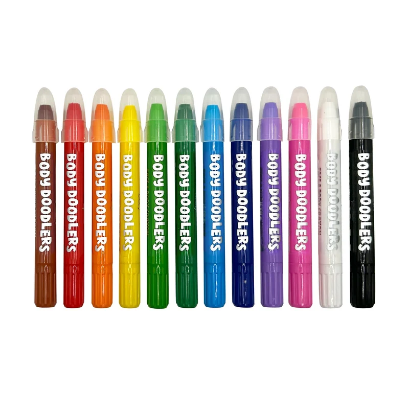Coffret 12 crayons pour visage et corp