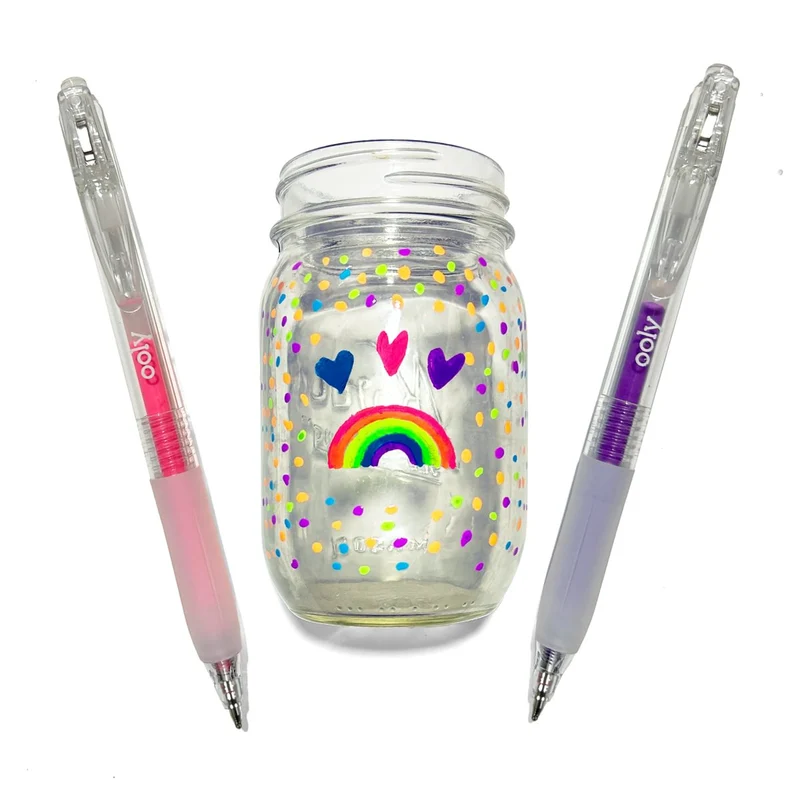 Stylos gel "Jelly Gloss" Néon