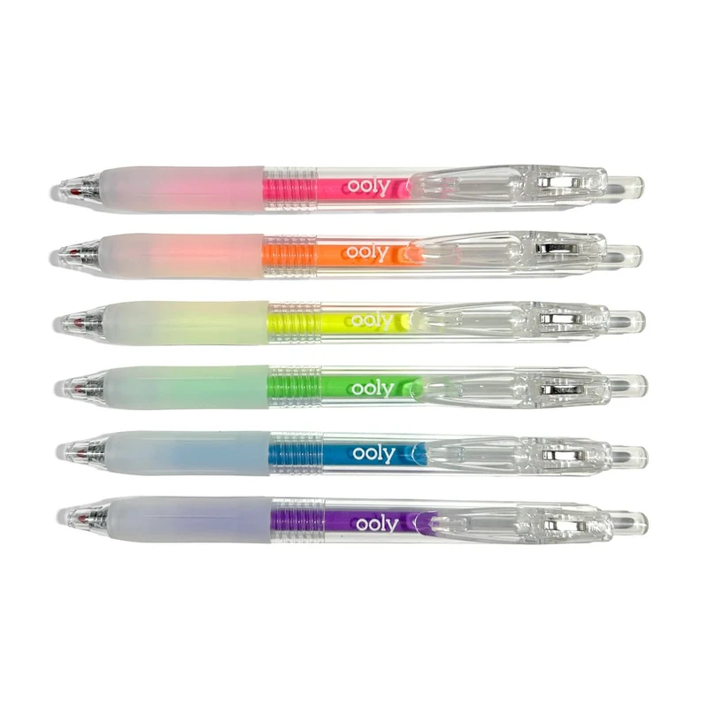 Stylos gel "Jelly Gloss" Néon