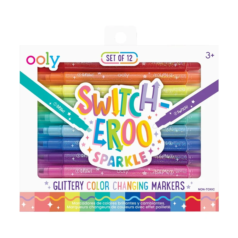 "Switch-eroo" marqueurs scintillants