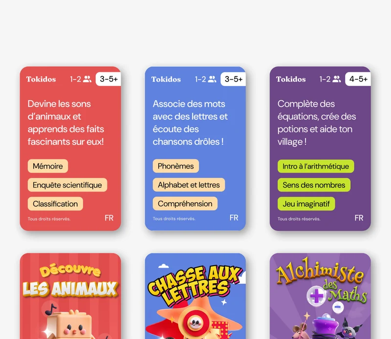Tokidos console Petits apprenants 3-5 ans