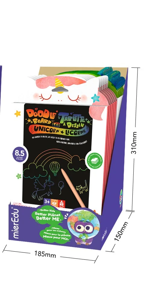 Assortiment de tablettes à dessin