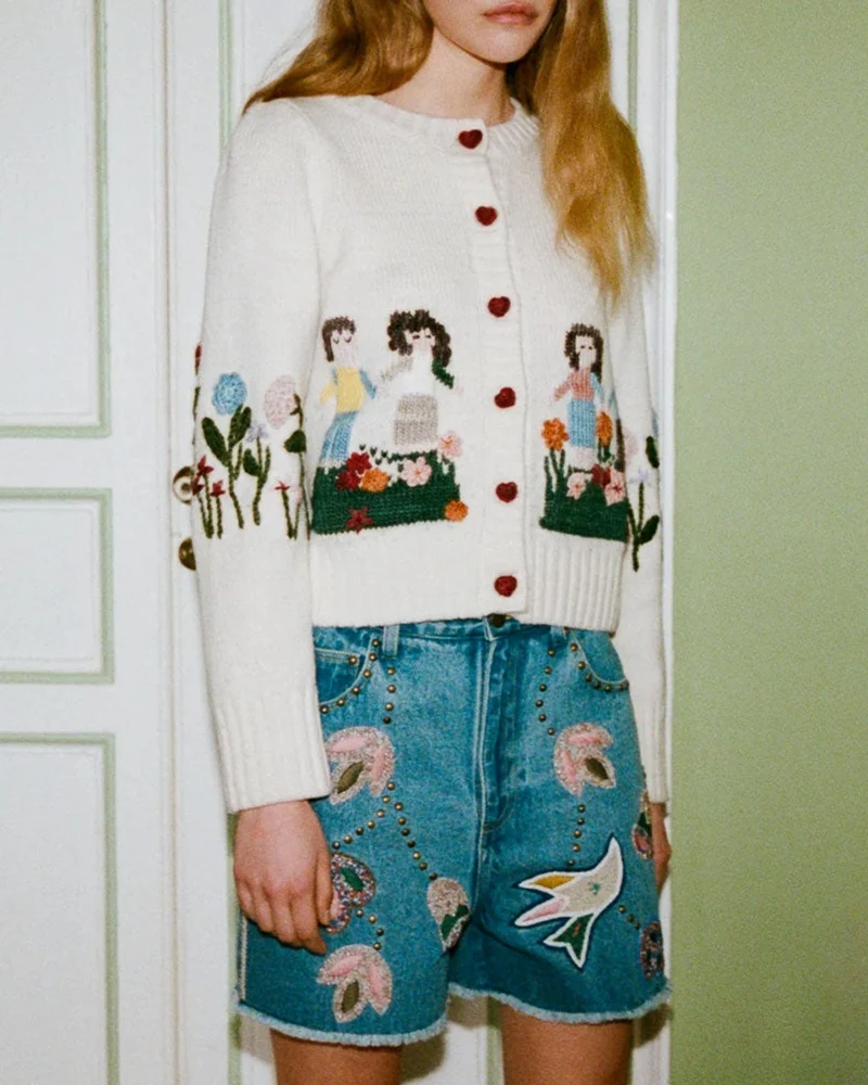 Sea New York - Ne Pas Reactiver Please // Cardigan Wendie - Blanc