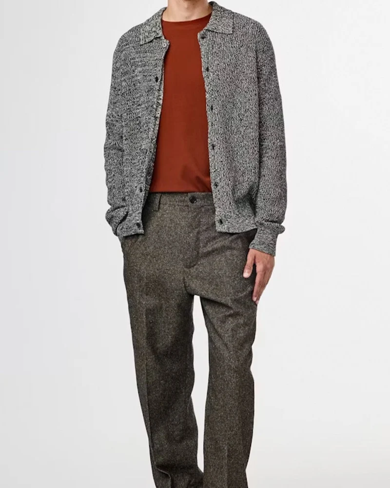 Nn07 - Cardigan Polo Jacobo - Noir Multi