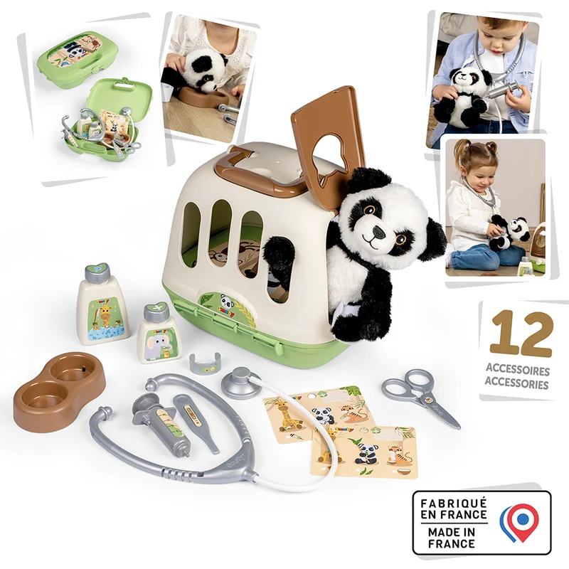 Smoby - Mallette de vétérinaire Panda