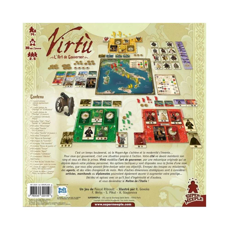 Virtù - L'art de gouverner (FR)