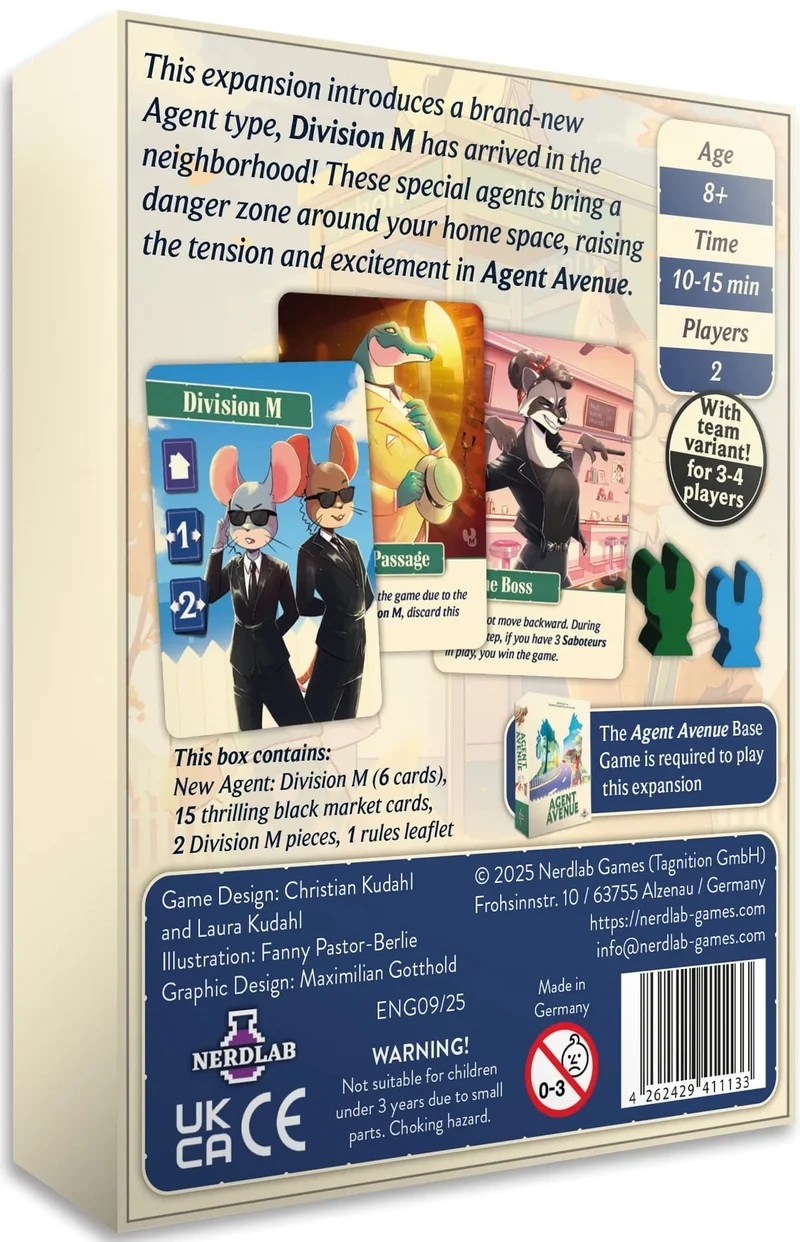 Agent Avenue - Exp. Division M (EN)