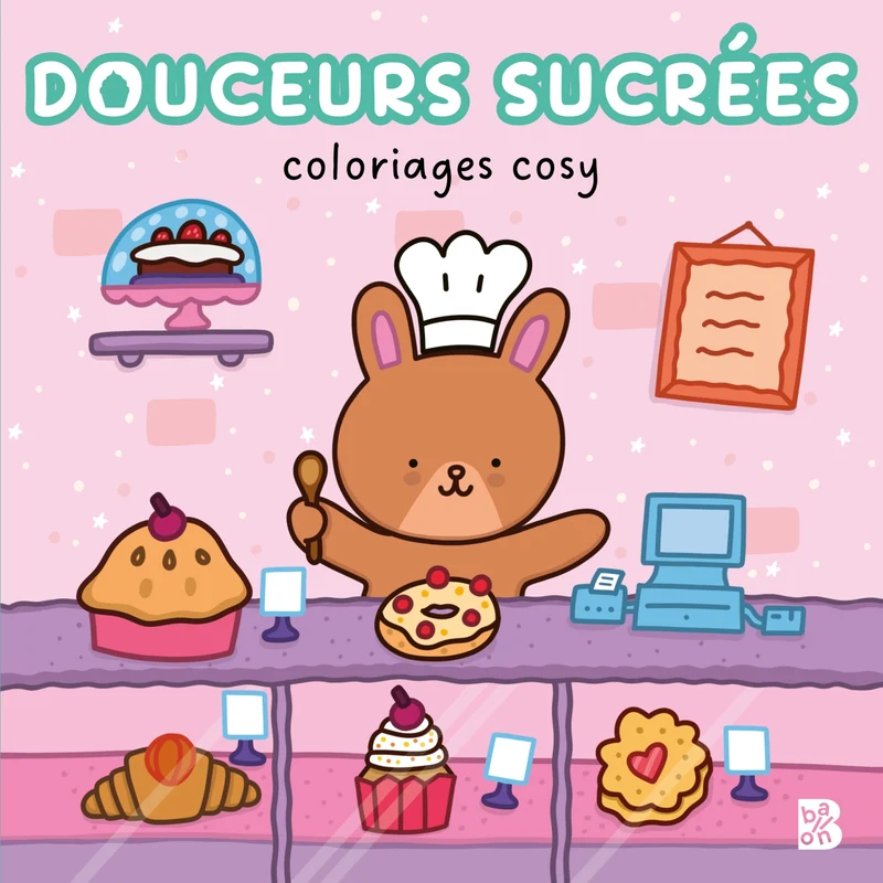 Douceurs Sucrées Coloriage Cosy