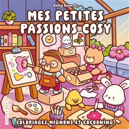 Mes petites passions cosy Coloriages mignons