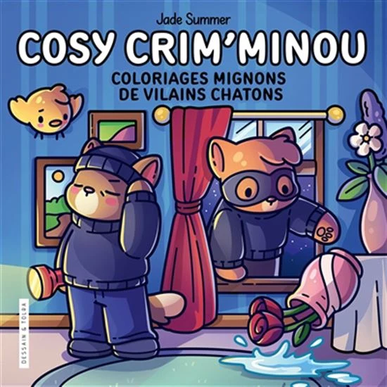 Cosy Crim'Minou Coloriages mignons