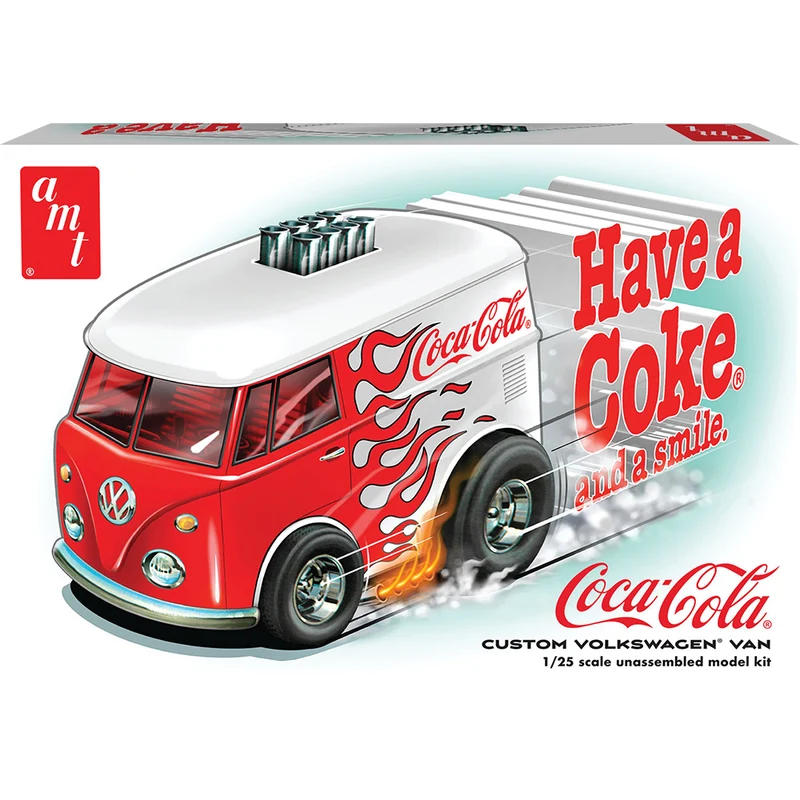 Modèle à coller VOLKSWAGEN VAN SHOW ROD, COKE 1/25