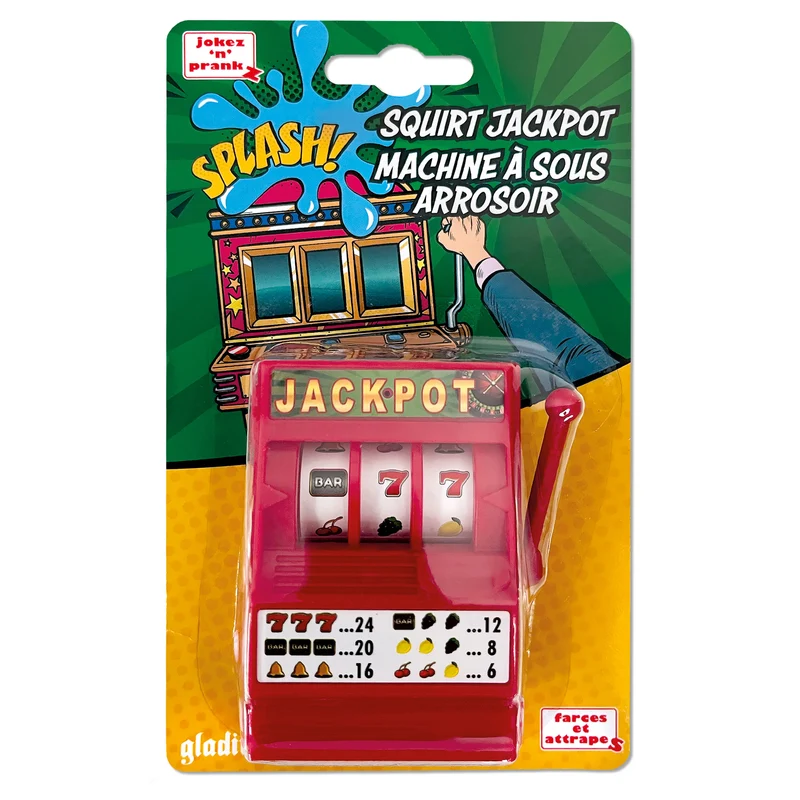 Machine à sous arrosoir