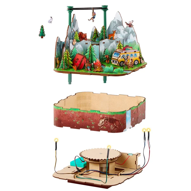 Puzzle Arkitec - Aventures en plein air (FR-EN)