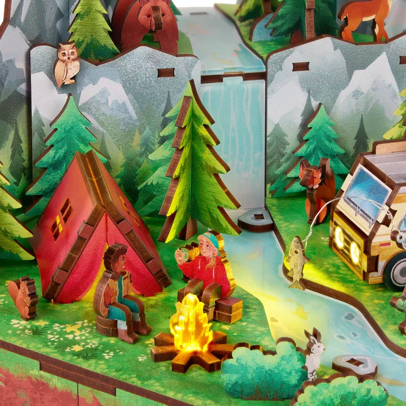 Puzzle Arkitec - Aventures en plein air (FR-EN)