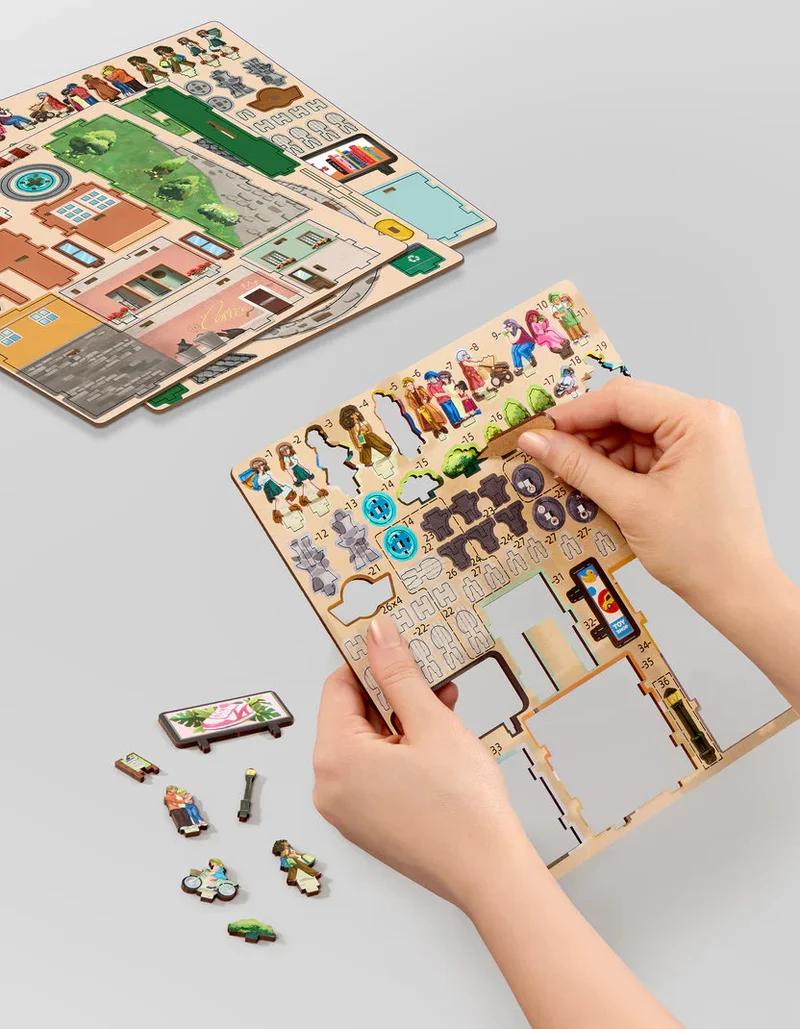 Puzzle Arkitec - Centre-ville (FR-EN)