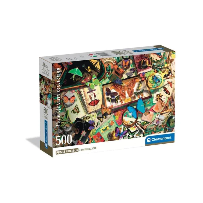 Le collectionneur de papillon (500 pcs)