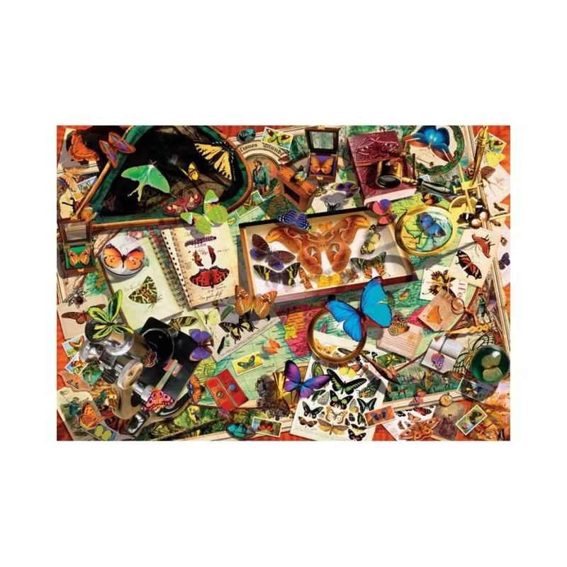 Le collectionneur de papillon (500 pcs)