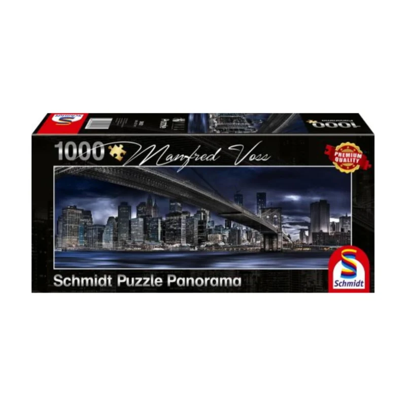 Manfred Voss: Panorama - Dark Night, New-York (1000 pcs)