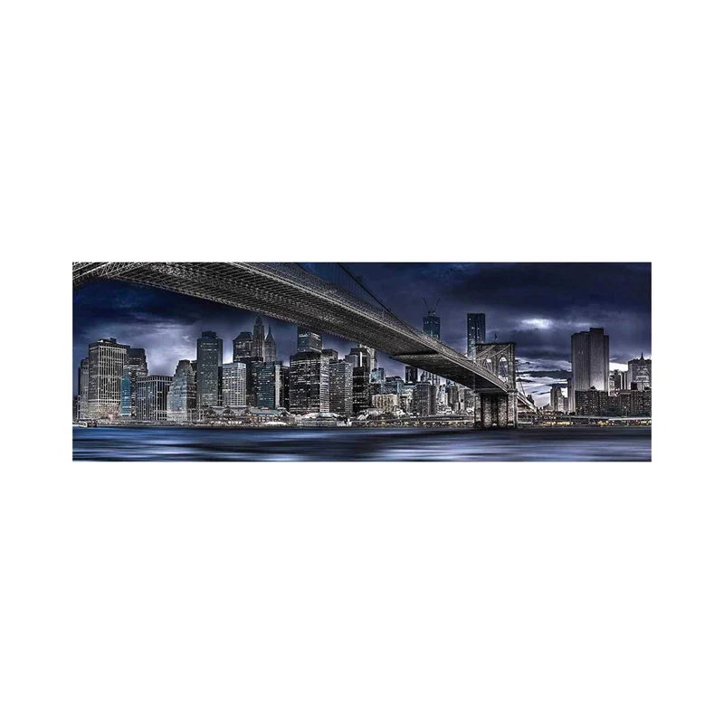 Manfred Voss: Panorama - Dark Night, New-York (1000 pcs)