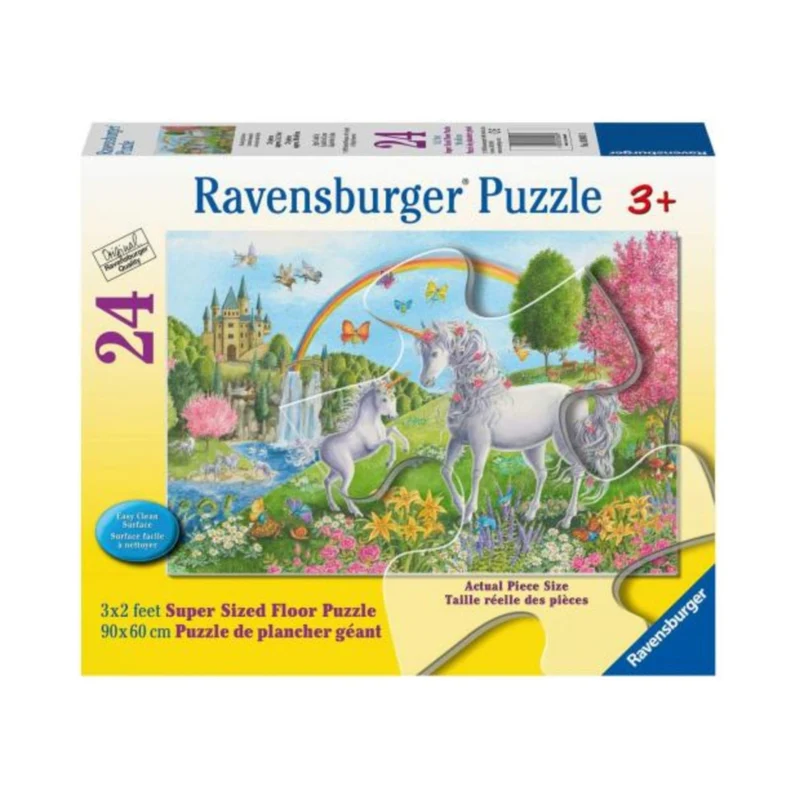 Puzzle plancher : Licornes dansantes | Prancing Unicorns (24 pcs)
