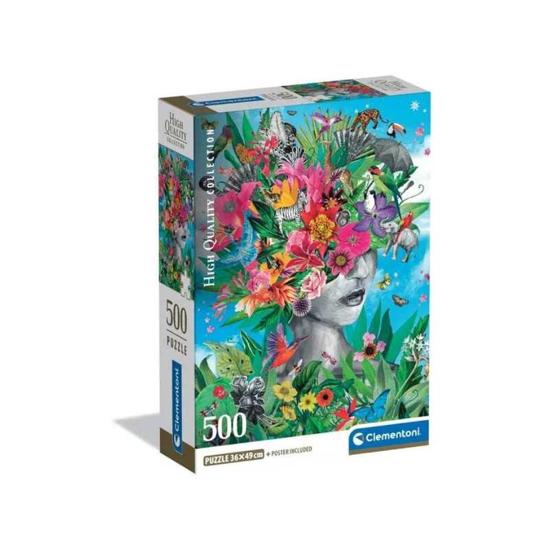 Tête dans la jungle (500 pcs)