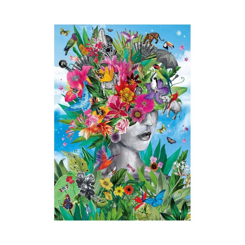 Tête dans la jungle (500 pcs)