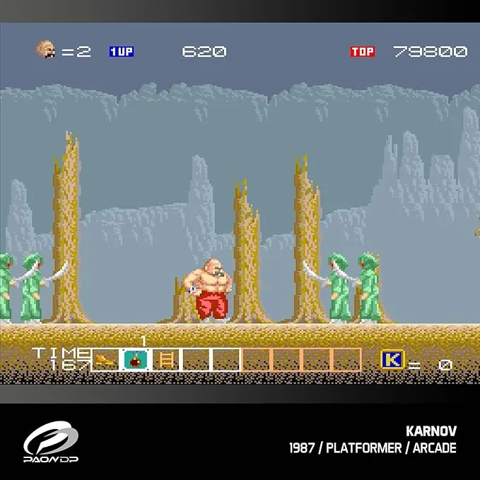 Blaze Evercade - Windjammers Karnov & Friends - Cartouche Evercade n°15