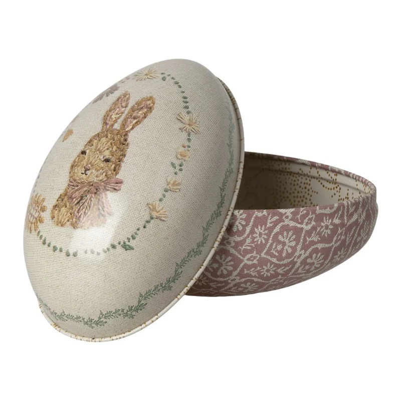 Peluche Lapin, Mini - Poudre Avec Œuf De Pâques Petit Taille