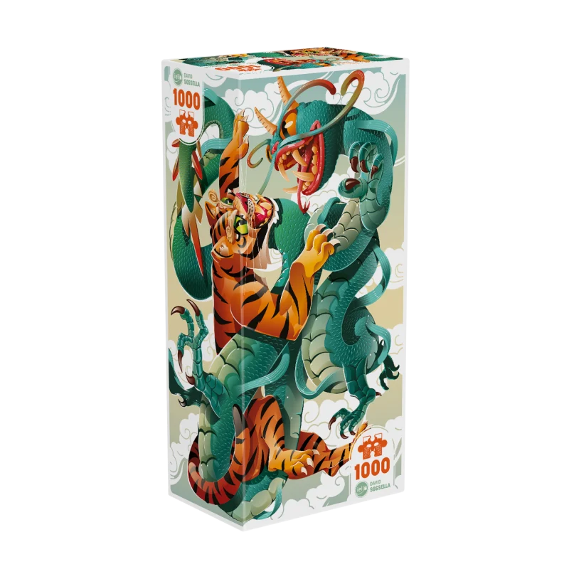 Puzzle 1000 p. - The Tiger and the Dragon