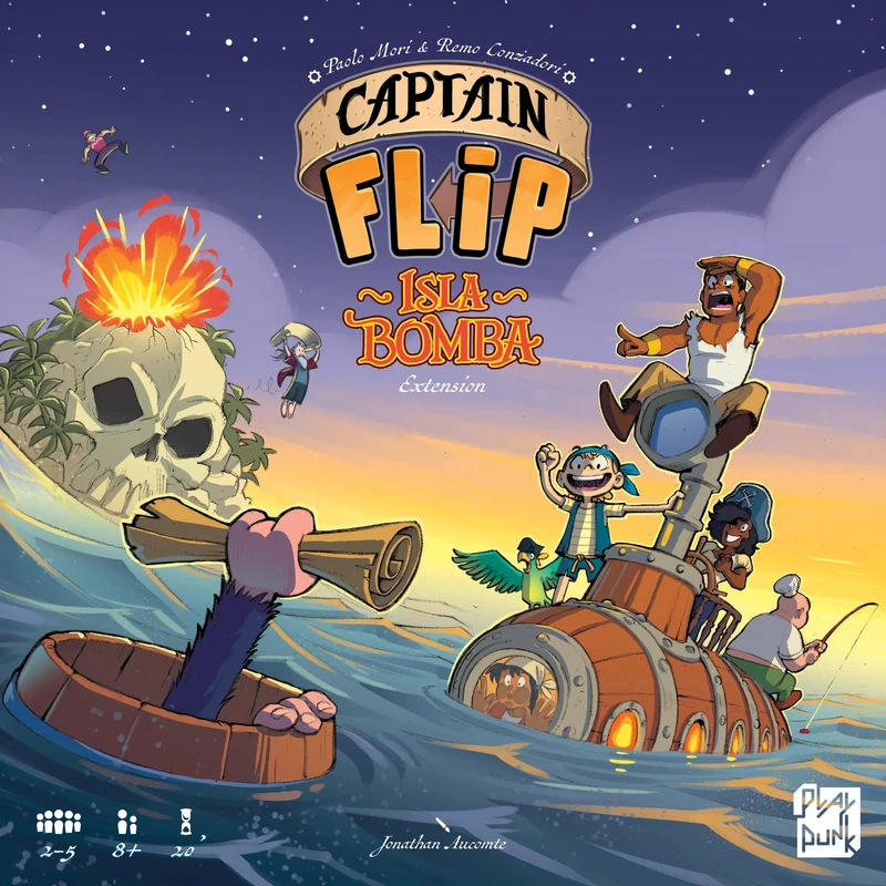 Captain Flip - Ext. Isla bomba (FR-EN)