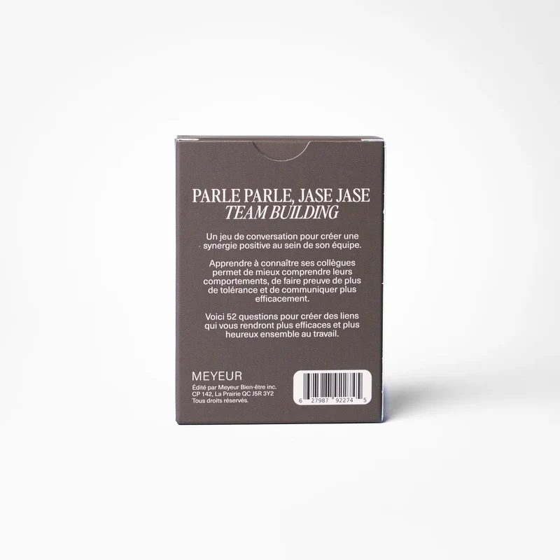 Parle Parle, Jase Jase - Team-building (FR)