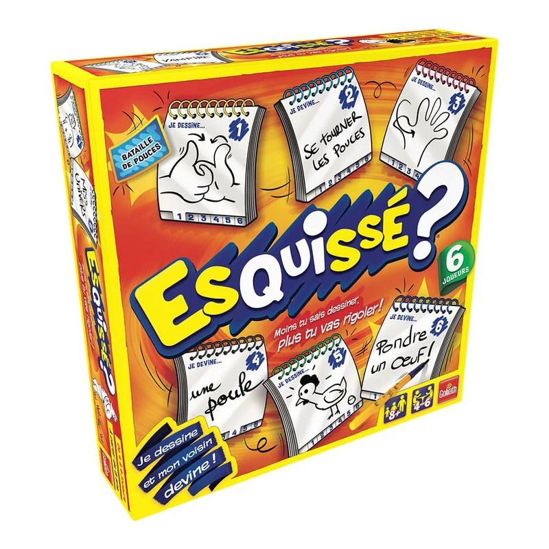 Esquissé ? - 6 Joueurs