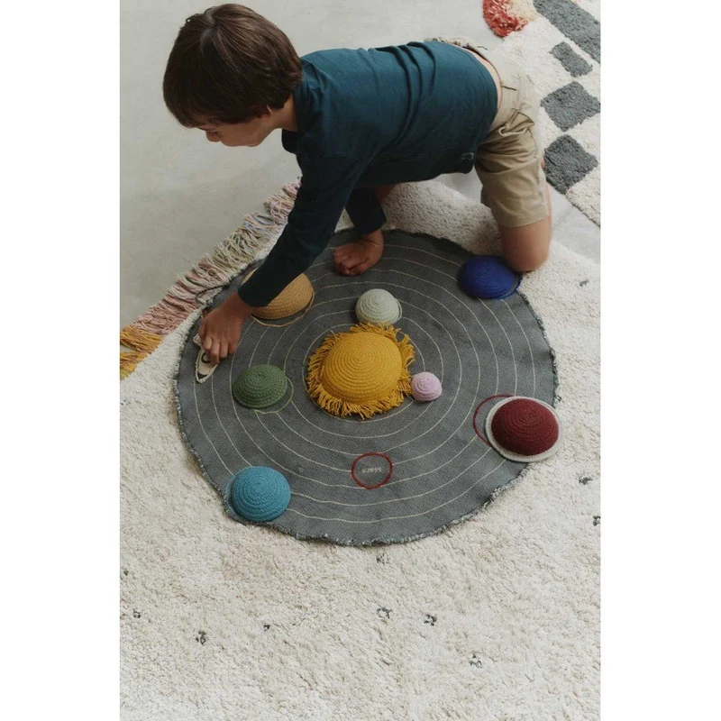 Ensemble De Jouets Du Système Solaire