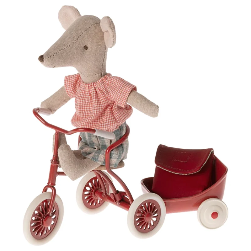 Souris Tricycle, Grande Soeur - Rouge