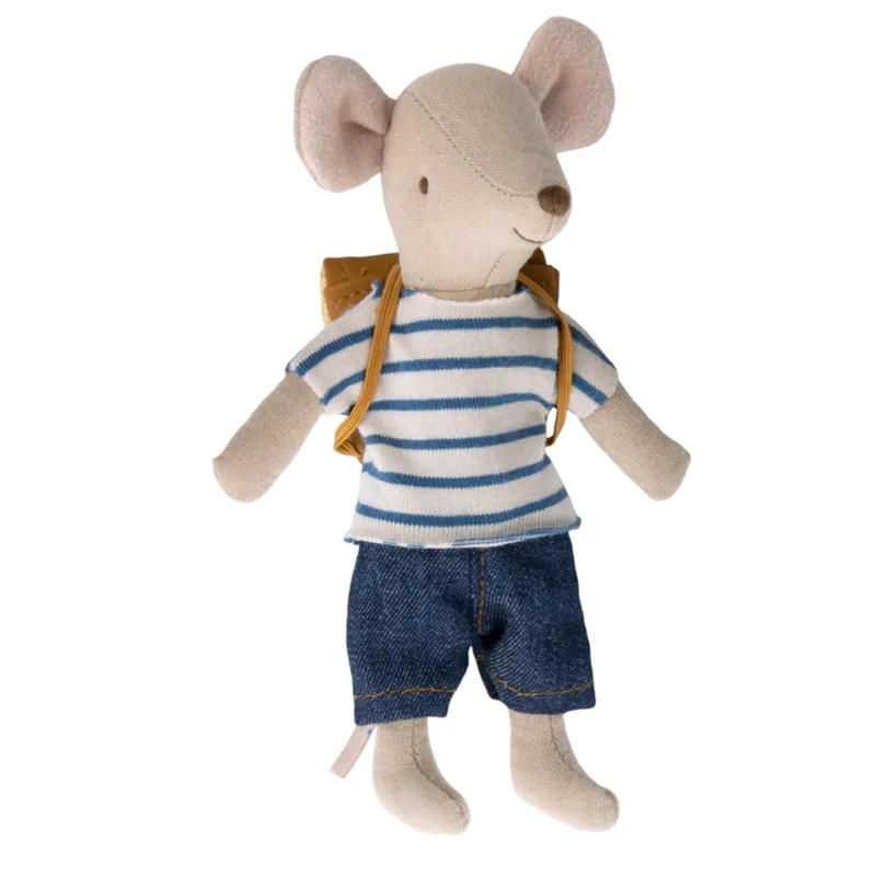 Souris Tricycle, Grand Frère Avec Sac