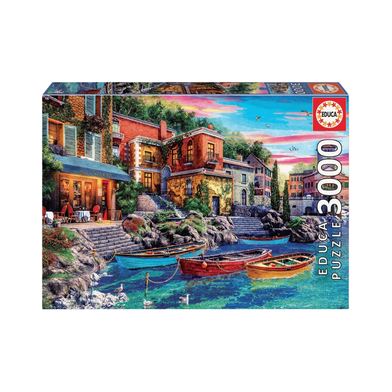 Coucher de soleil à Côme | Sunset in Como (3000 pcs)