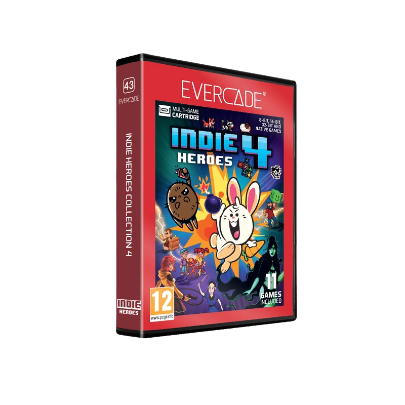 Blaze Evercade - Indie Heroes 4 - Cartouche n° 43