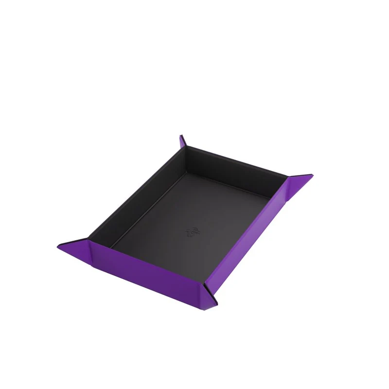 Plateau à dés mag. : rectangulaire - noir / violet