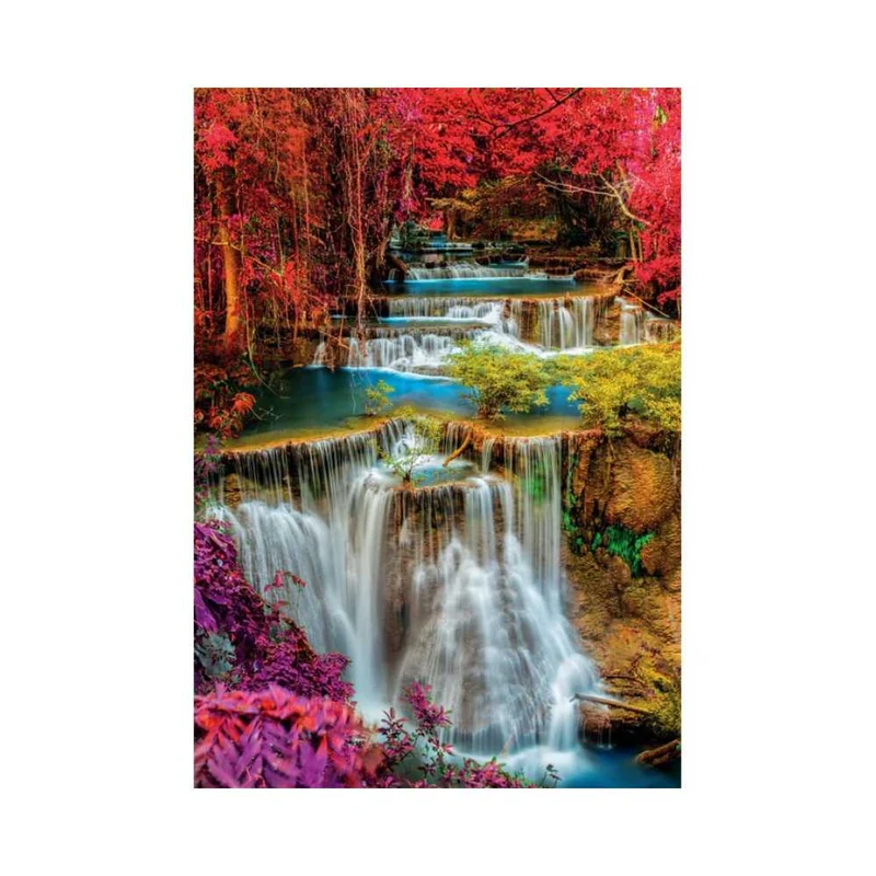 Chutes colorées en Thaïlande (1000 pcs)