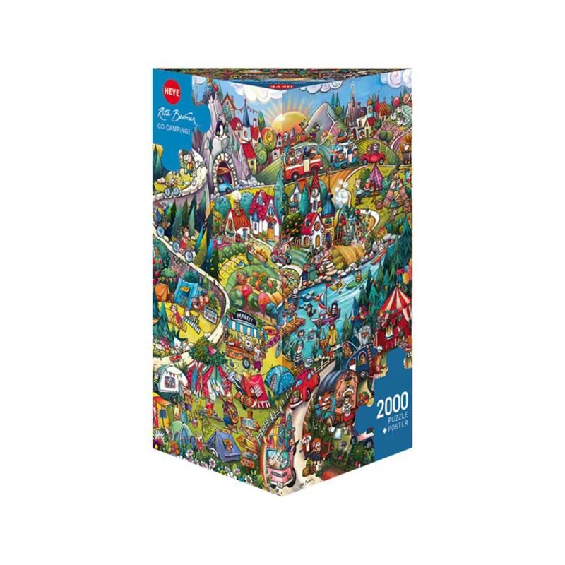 Puzzle 2000: Go Camping, Berman