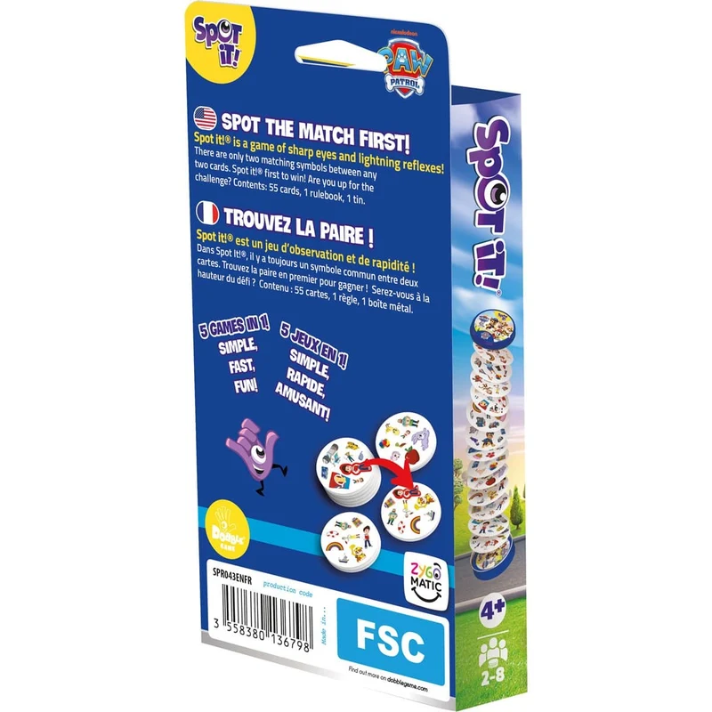 Spot It! - Pat Patrouille / Paw Patrol (ML)