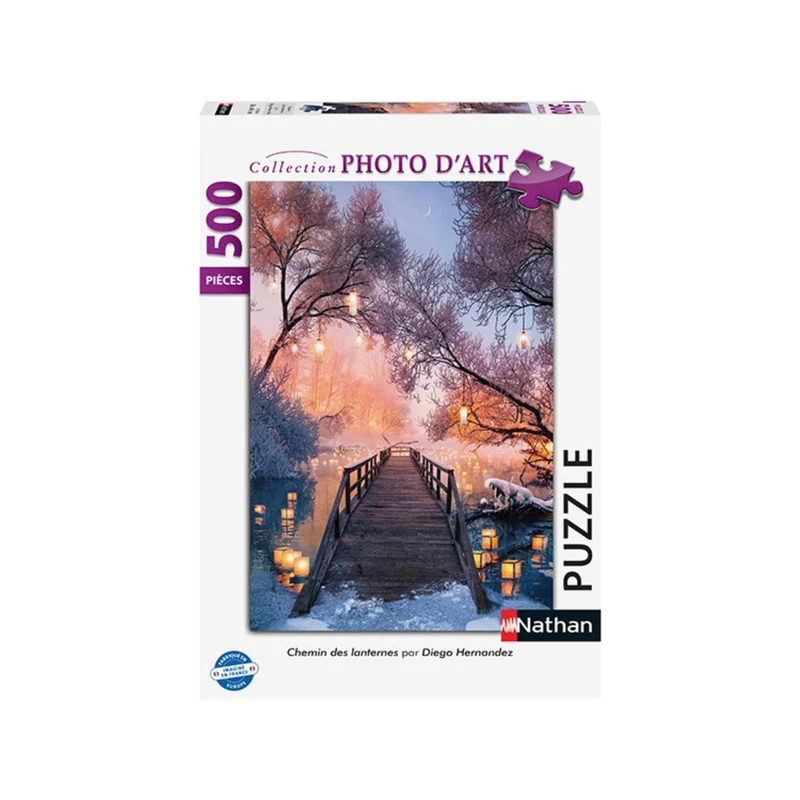 Chemin des lanternes, D.Hernandez (500 pcs)