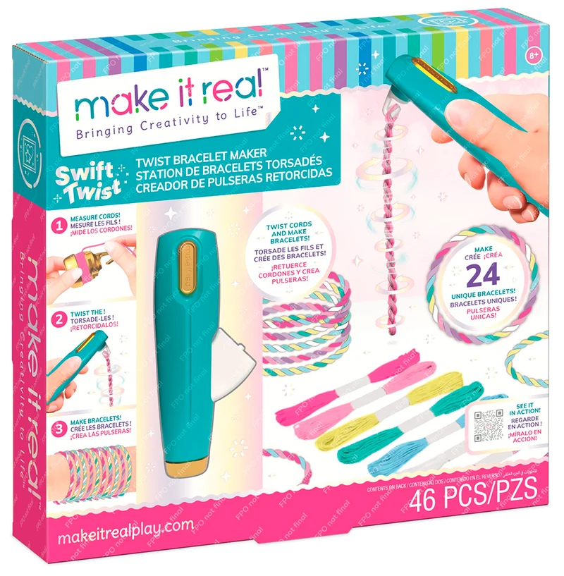 Make it real - Station bracelets torsadés