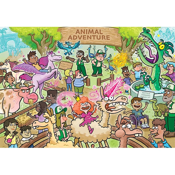 Wasgij Junior #3, Rencontres, 240 pcs
