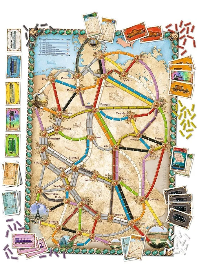 Les Aventuriers Du Rail - Allemagne