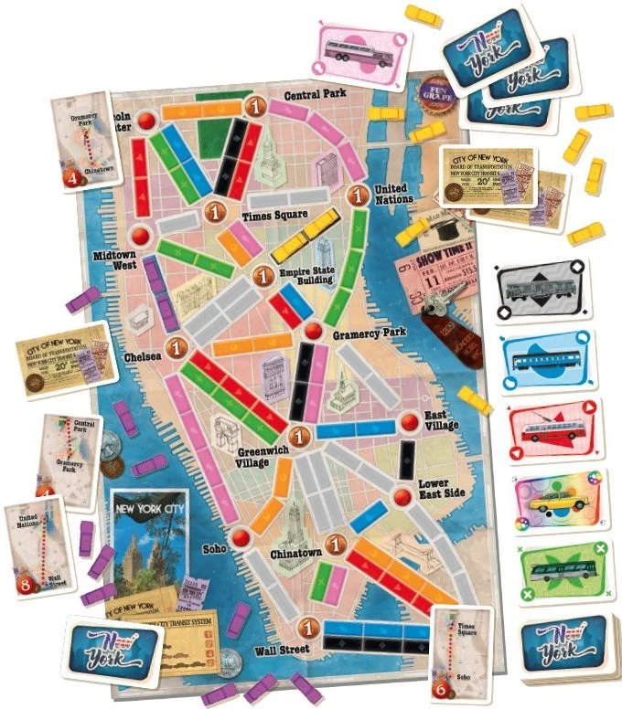 Les Aventuriers Du Rail - New York