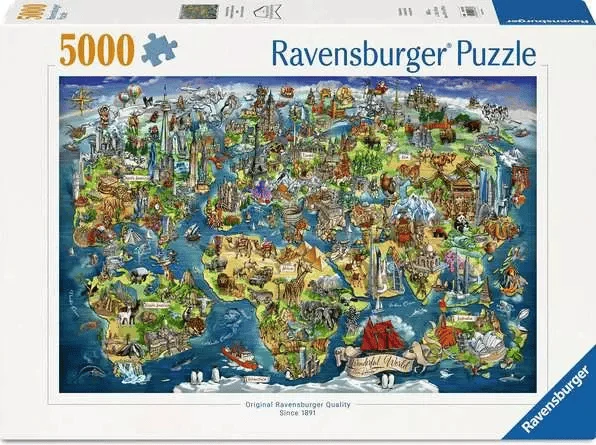 World Map (5000 pcs)