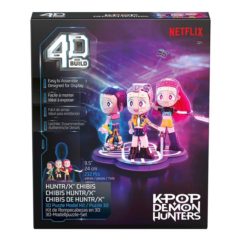 4D Les guerrières de la K-Pop - Huntrix Chibi Set